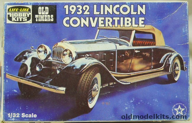 Life-Like 1/32 1932 Lincoln KB Sport Convertible - (ex-Pyro), 09342 plastic model kit
